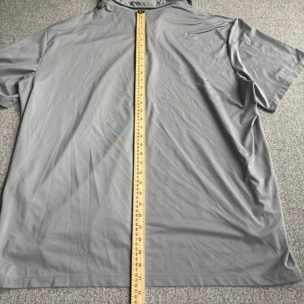 Polo Ralph Lauren Polo Mens‎ 2XB Gray Performance Short Sleeve Pony Golf Shirt